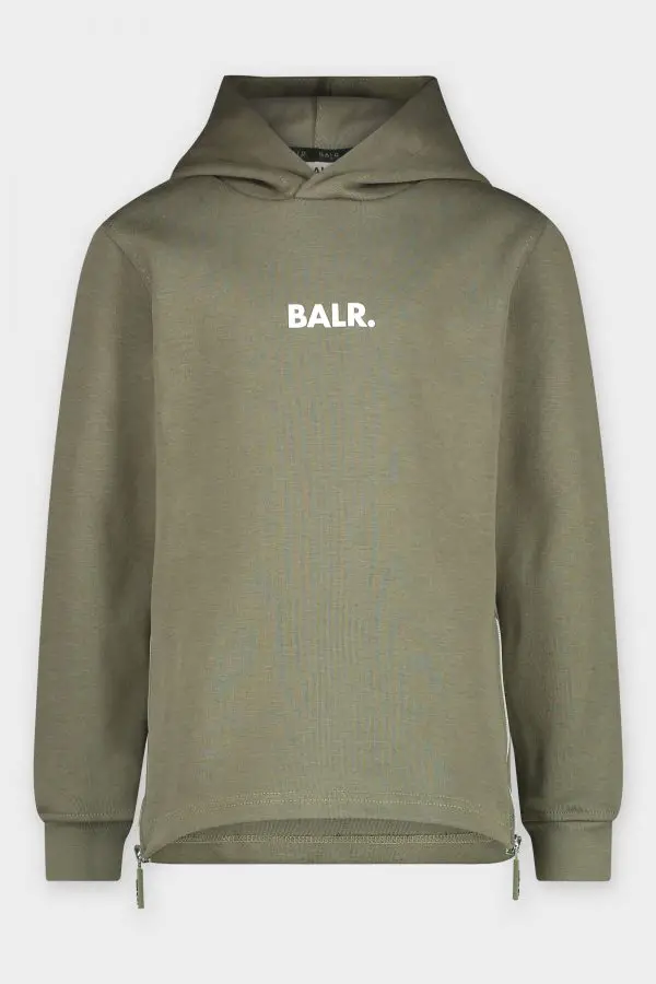 Q-Series Straight Classic Hoodie Kids Ivy Green