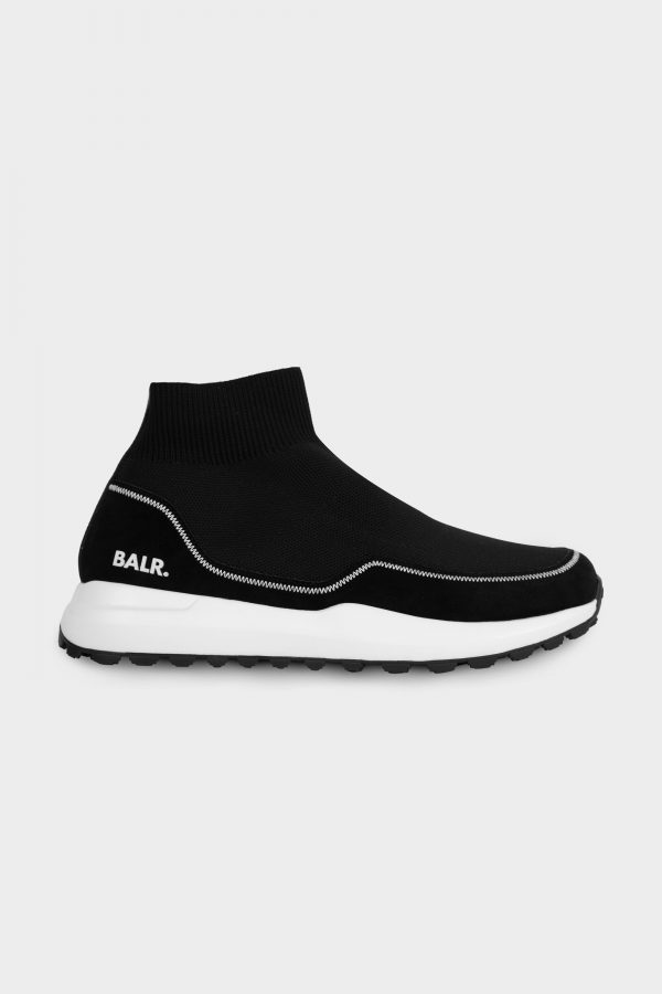 Sock Runner Soft Suede Sneaker Jet